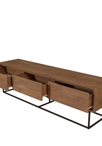 NORDVRK Milo TV-stativ, valnttsvart