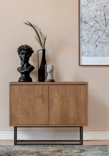 NORDVRK Zuri-konsoll, valnttsort