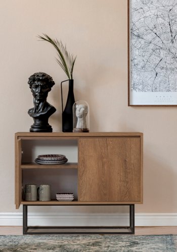 NORDVRK Zuri-konsoll, valnttsort