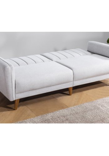NORDVRK Aqua - Kremfarget 3-manns sovesofa
