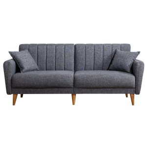 NORDVÄRK Aqua 3 pers. sovesofa - mrkegr hr og tr