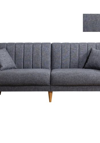 NORDVRK Aqua - Mrkegr 3-manns sovesofa