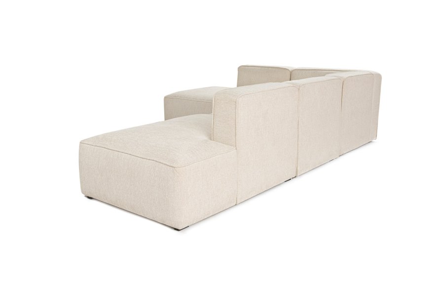 NORDVRK More M -(M4-M2-M1-M3) - Kremfarget hjrnesofa