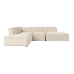 NORDVÄRK More M hjrnesofa (M4-M2-M1-M3) - creme stof