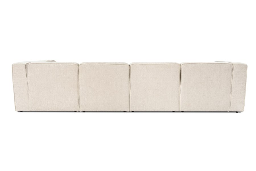 NORDVRK More M (M5-M1-M1-M2-M3) - Kremfarget hjrnesofa
