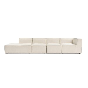 NORDVÄRK More M sofa (M4-M1-M1-M7) - creme stof