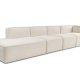 NORDVRK More M (M4-M1-M1-M7) - Kremfarget hjrnesofa