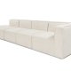 NORDVRK More M (M4-M1-M1-M7) - Kremfarget hjrnesofa