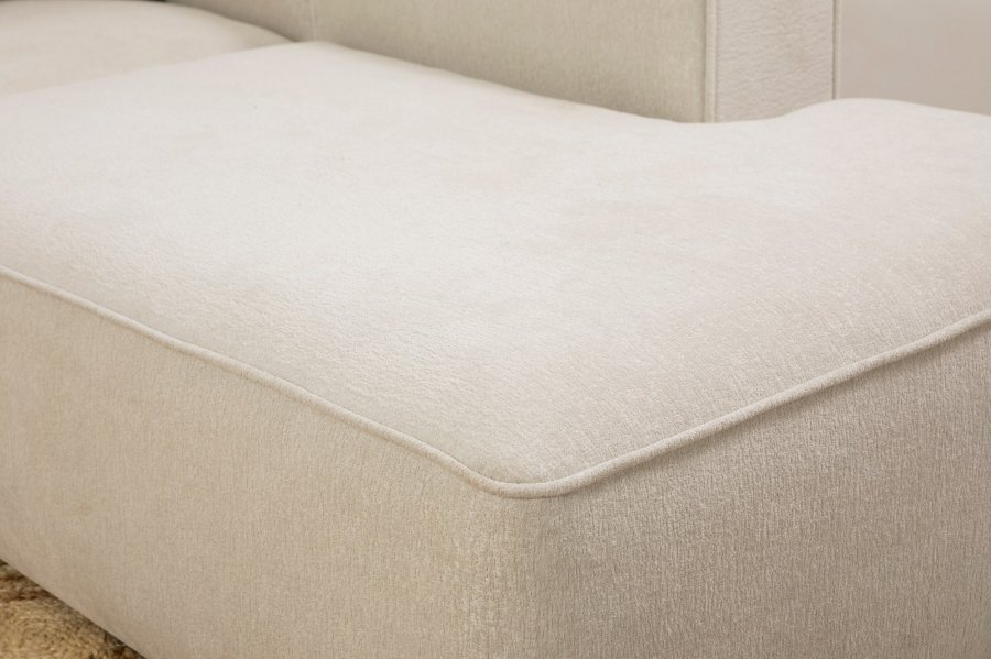 NORDVRK More M (M4-M1-M2-M3) - Kremfarget hjrnesofa