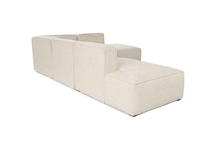 NORDVÄRK More M (M4-M2-M1-M3) - Kremfarget hjrnesofa