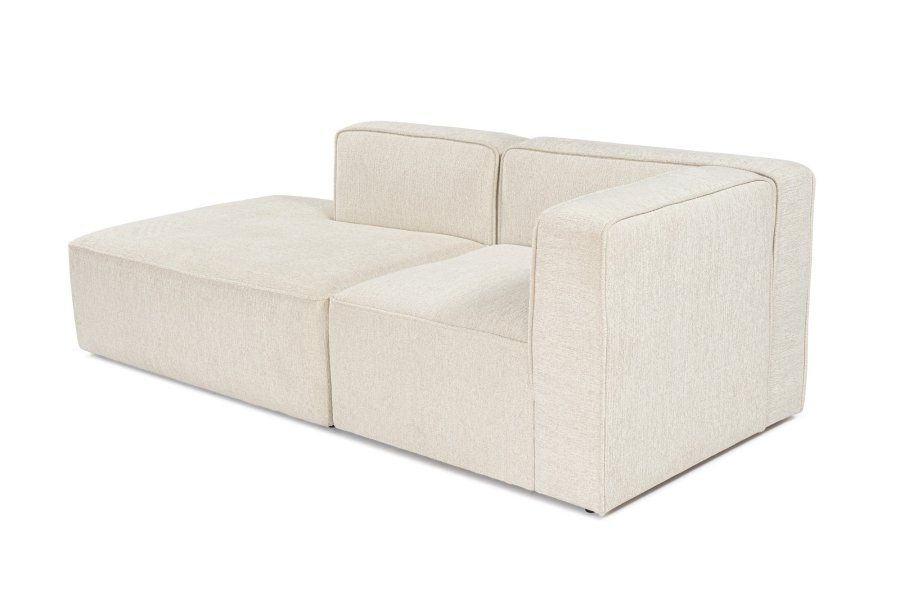 NORDVRK More M (M4-M7) - Kremfarget hjrnesofa