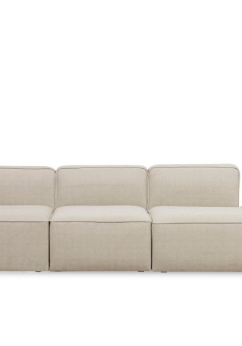 NORDVRK More M (M2-M1-M3) - Kremfarget hjrnesofa