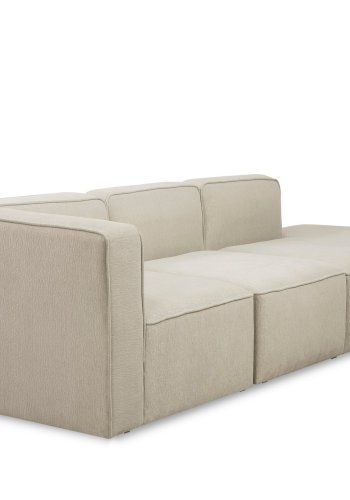 NORDVRK More M (M2-M1-M3) - Kremfarget hjrnesofa