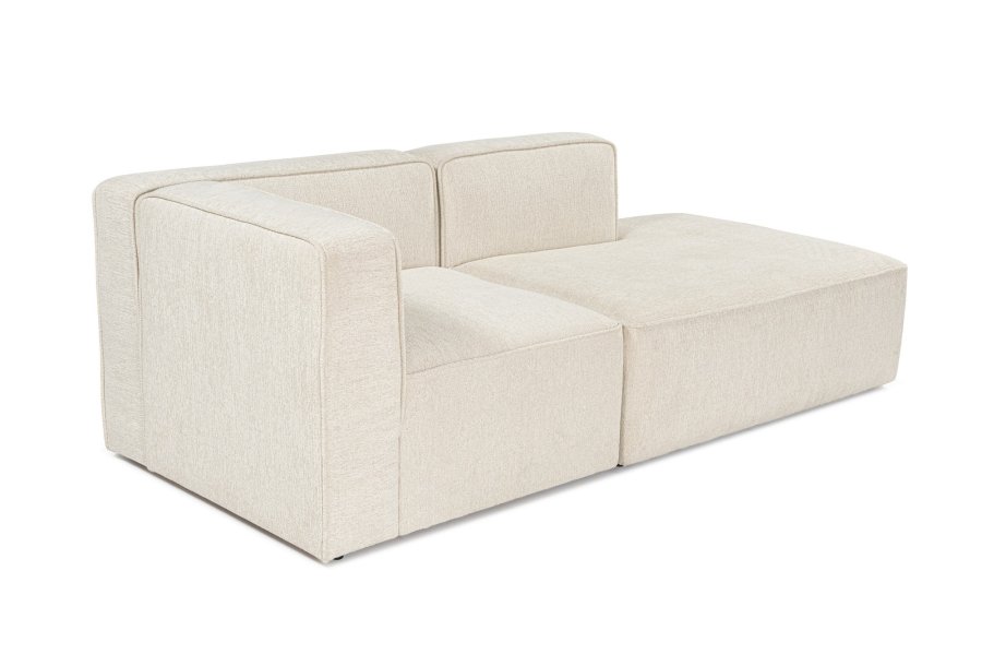 NORDVRK More M(M2-M3) - Kremfarget hjrnesofa