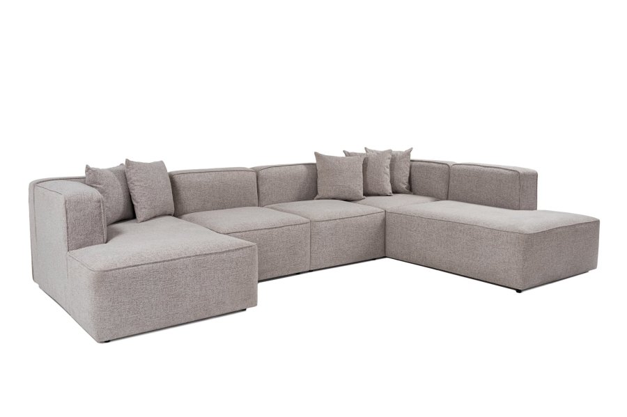 NORDVRK More B (M5-M1-M1-M2-M3) - Mokka hjrnesofa