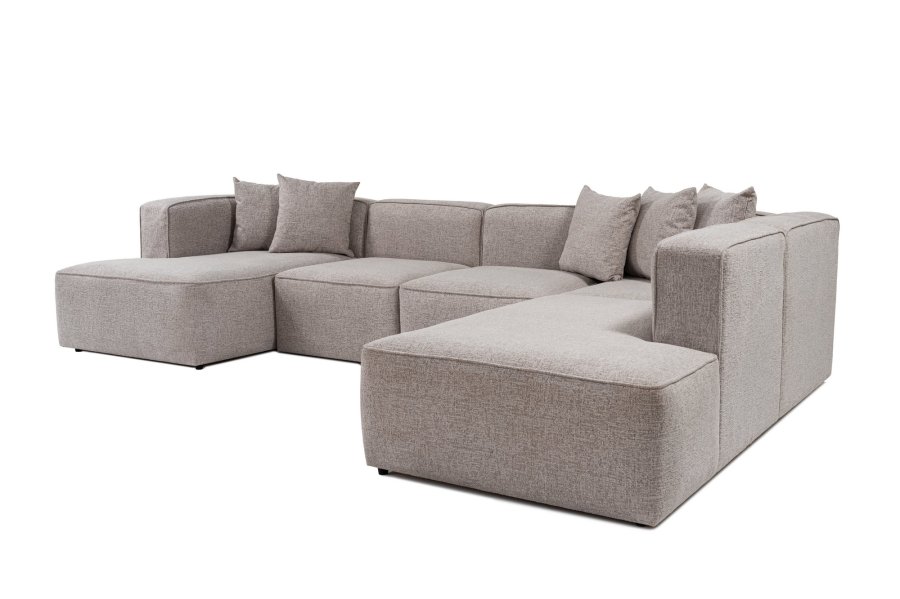 NORDVRK More B (M5-M1-M1-M2-M3) - Mokka hjrnesofa