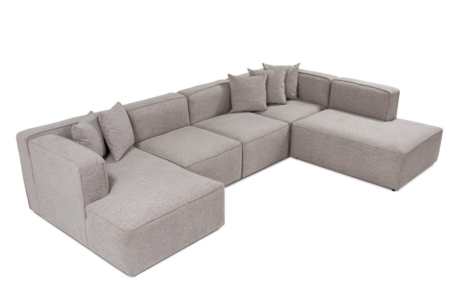 NORDVRK More B (M5-M1-M1-M2-M3) - Mokka hjrnesofa