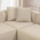 NORDVRK More S (M4-M1-M2-M3) - Cappuccino hjrnesofa