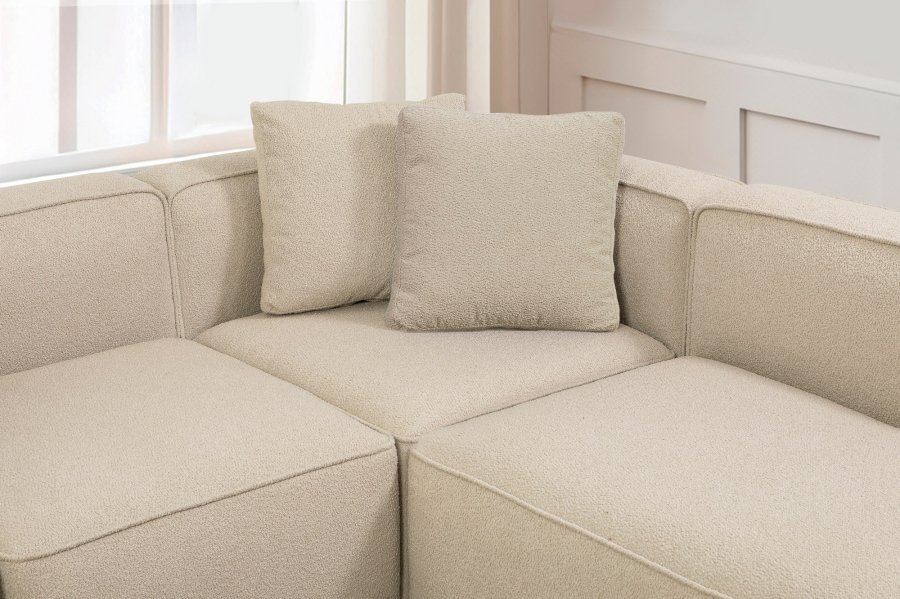 NORDVRK More S (M4-M1-M2-M3) - Cappuccino hjrnesofa