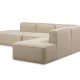 NORDVRK More S (M4-M1-M2-M3) - Cappuccino hjrnesofa