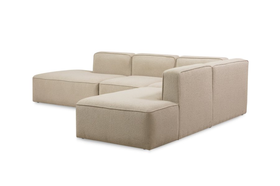NORDVRK More S (M4-M1-M2-M3) - Cappuccino hjrnesofa