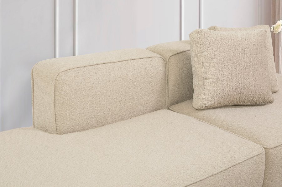 NORDVRK More S (M4-M1-M3) - Cappuccino hjrnesofa