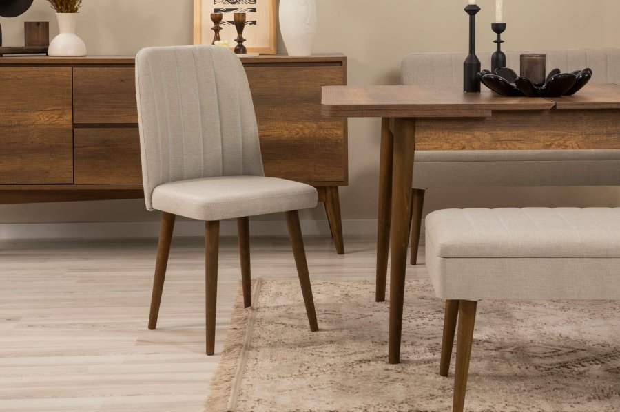 NORDV�RK Vina 1005 - Kremfarget, Valn�ttstol