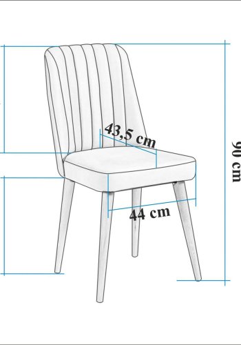 NORDV�RK Vina 1005 - Kremfarget, Valn�ttstol