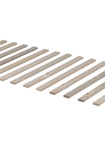 TR lamellbotten, 14 st. lameller, inkl. skruvar - naturligt barrtr (80x200)