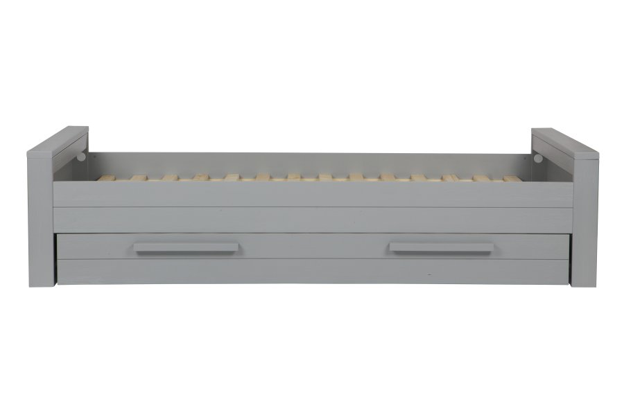 TRE Dennis juniorsengeramme, ekskl. spaltebunn, madrass og skuff - betonggr furu (90x200)