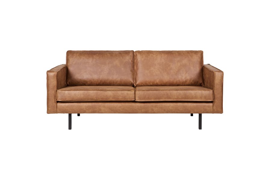 WOOOD Rodeo 2,5 seter sofa - konjakkstoff