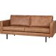 WOOOD Rodeo 2,5 seter sofa - konjakkstoff