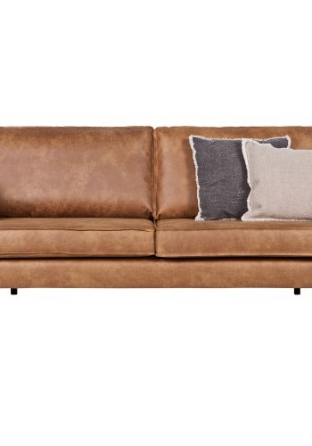 WOOOD Rodeo 2,5 seter sofa - konjakkstoff