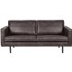 WOOOD Rodeo 2,5 seter sofa - svart stoff