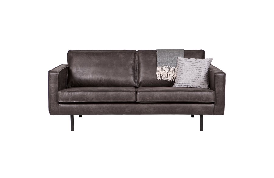 WOOOD Rodeo 2,5 seter sofa - svart stoff