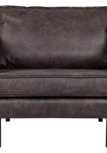 WOOOD Rodeo lenestol - svart stoff