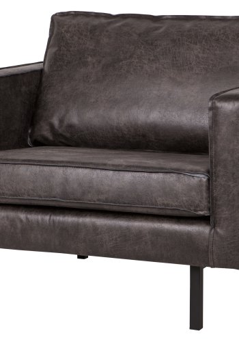 WOOOD Rodeo lenestol - svart stoff