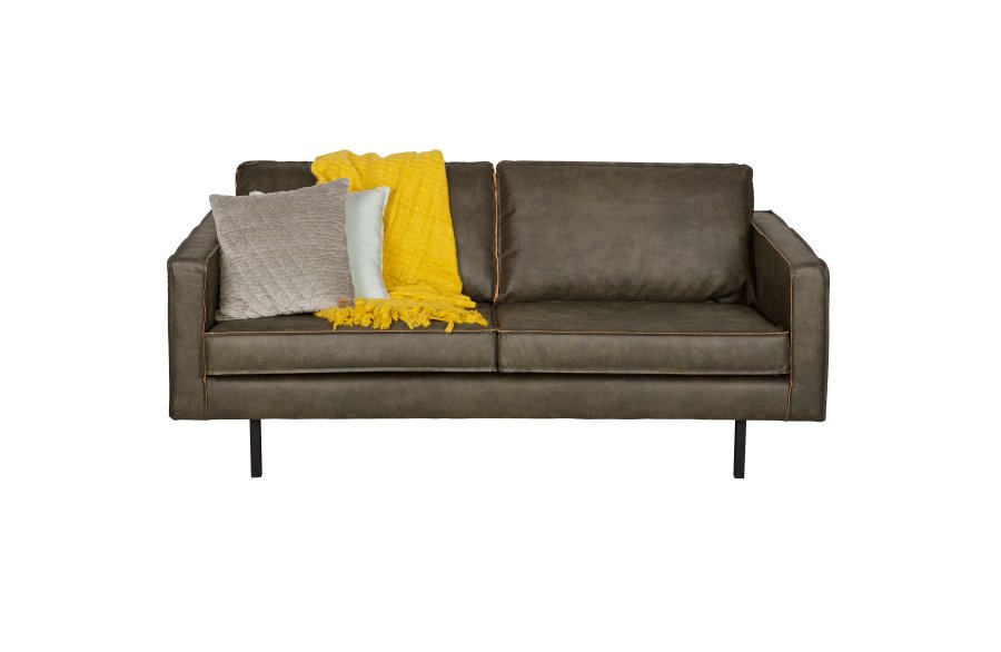 WOOOD Rodeo 2,5 seter sofa - armygrnt stoff