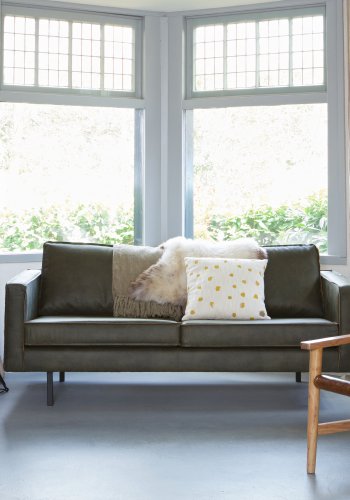 WOOOD Rodeo 2,5 seter sofa - armygrnt stoff