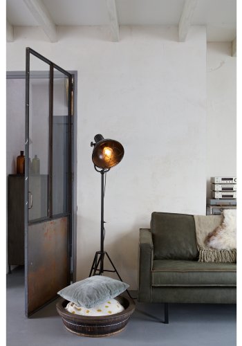 WOOOD Rodeo 3-seters sofa - armygrnt stoff