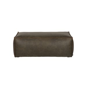 WOOOD Rodeo puf - army grn stof (120x60)