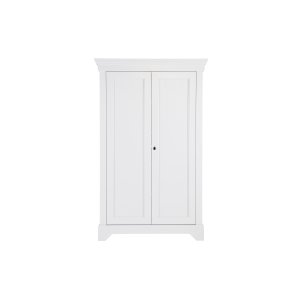 TRÄ Isabel-skp, m. 2 dörrar och 4 hyllor - vit furu och melamin