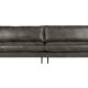 WOOOD Rodeo 3-seters sofa - svart stoff