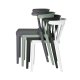 WOOOD Bliss spisebordstol, stablebar - sort plast