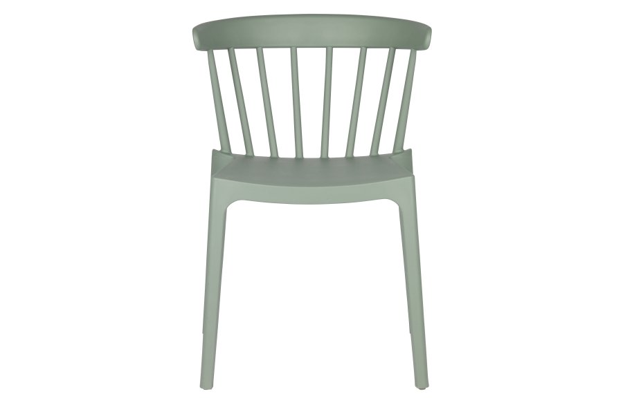 WOOOD Bliss spisebordstol, stablebar - jadegrnn plast