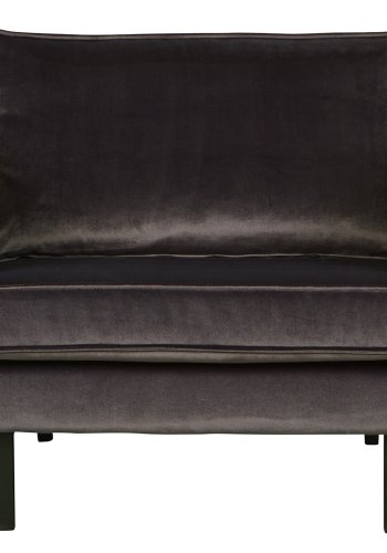 WOOOD Rodeo lenestol - antrasittgr flyel