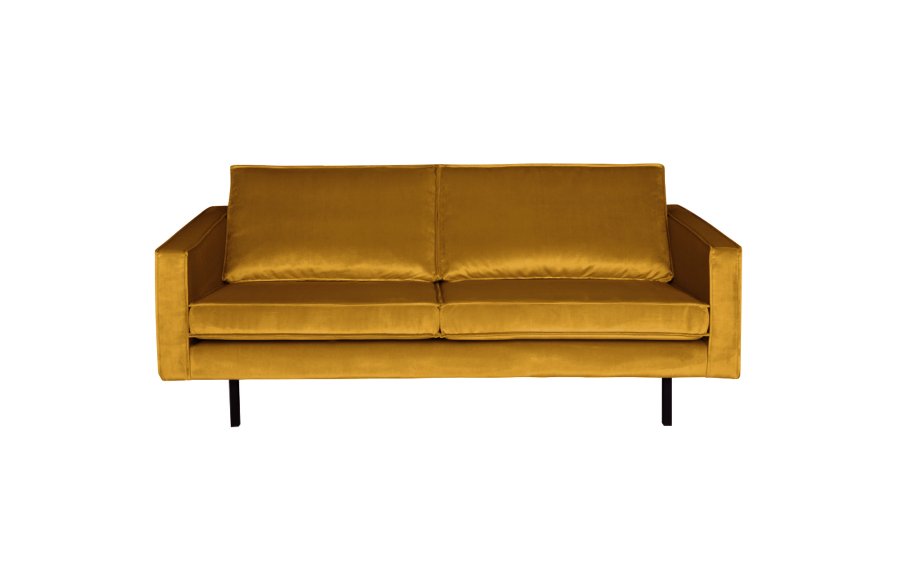 WOOOD Rodeo 2,5 seter sofa - oker flyel