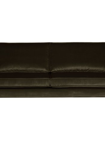 WOOOD Rodeo 2,5 seter sofa - hunter mrkegrnn flyel