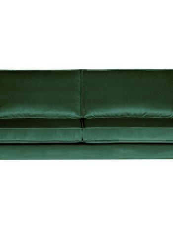 WOOOD Rodeo 2,5 seter sofa - skogsgrnn flyel