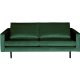 WOOOD Rodeo 2,5 seter sofa - skogsgrnn flyel
